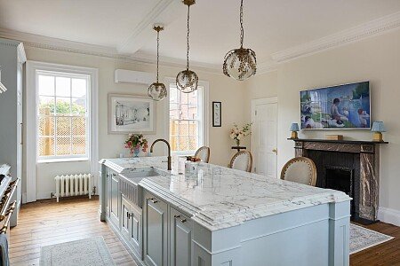 kitchen towards laundry door