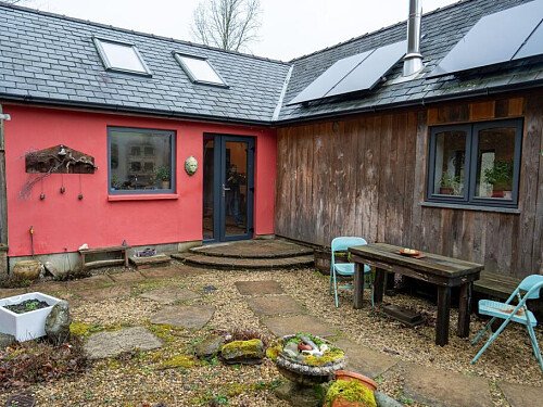 Main house rear view