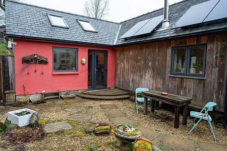Main house rear view